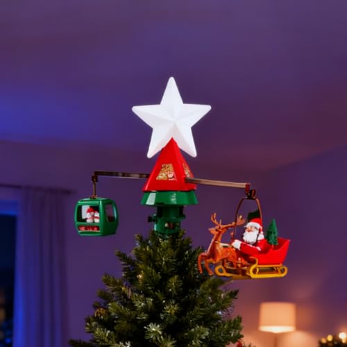 Embout pour arbre de Noël animé le cadeau idéal pour décorer la maison