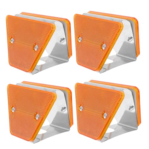 Marcadores reflectantes para carretera Alipis 4 piezas miniatura 1