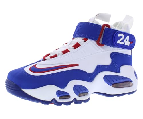 Nike Boy's Air Griffey Max 1 (Big Kid) White/Old Roya/Gym Red 6 Big Kid M