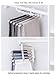 5-Layers Foldable Pants Rack Jeans Trousers Pants Hangers Multi Pant Hangers Multi Pants Rack Space Saving Pants Hangers