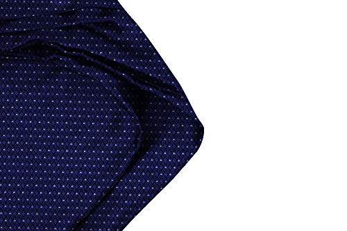 Image of BLACKSMITH Jacquard Microfiber Neckwear Ascot and Matching Pocket Square Set for Men