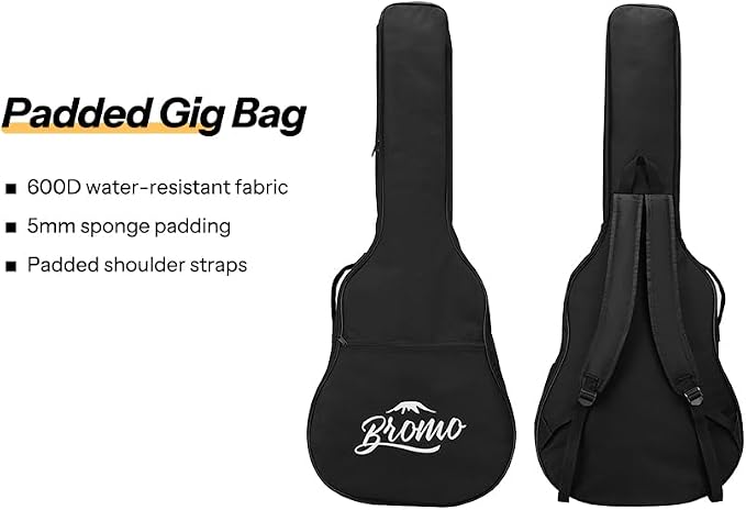 Bromo BAT 8E SG Solid Top Min iJumbo Acoustic Bass Guitarra miniatura 8