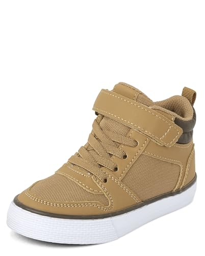 The Children's Place Baby Boys' Casual Lace Up Hi Top Sneaker