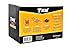 TEK All Natural Hardwood Charcoal for Grills & BBQ | Lights Easily, Burns Hotter, Longer & Cleaner | Log Style 5 lbs