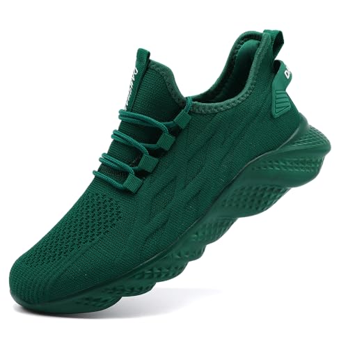 Image of EGMPDA Mens Shoes Running Slip On Tennis Walking Shoes Lightweight Breathable Sneakers for Gym Work Casual Soft Sole Trainers Non Slip Athletic Footwear
