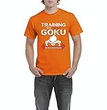 ARTIX Training to Beat Goku Or at Least Krillin Train Insaiyan Couples Gifts Men's T-Shirt Tee...