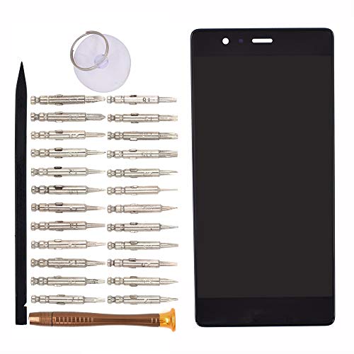 Image of LCD Screen Display Digitizer Touch Panel Without Frame Screen Replacement for Huawei P9(Black)