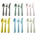 Kalas set di posate pz colori assortiti Colori misti riutilizzabili