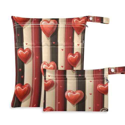 Msyxl 2pcs Wet Dry Bag for Baby Cloth Diapers, Waterproof Reusable Mjayodi3mdmwawvhc21zmgvvsm1y Wet Bag with Two Zippered Pockets Washable Pool Gym Travel Bag for Clothes