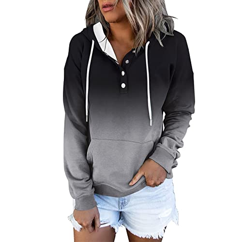 Sweat à capuche automne avec capuche ample pour femme active - 2