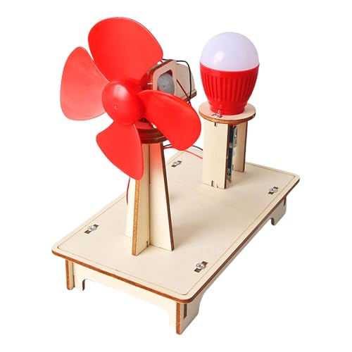 Winds Turbines Homeschool Projects Building Toy Science Experiment Kits Kits Wood Stem Models Wind Generator Model Kids Kids Sci