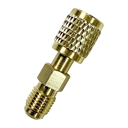 La Mejor Selección de Aires acondicionados de tipo split para comprar hoy. 50 Adaptador Roscado Para Tanque De Refrigerante - Adaptador Para Sistemas De Aire Acondicionado - Conexión Rápida Con Acople Inverso, Conector De 1/4 Pulgada Para Aire...