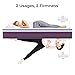 REGOSS Twin Mattress, 10 Inch Hybrid Twin Mattress, Twin Size Mattresses in a Box, Plush Foam with Individually Pocketed Coils, Motion Isolation for Pressure Relief, Medium Soft