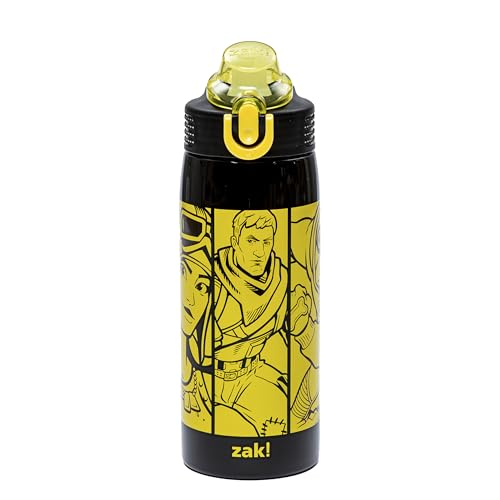 Image of Zak Designs Fortnite Sage 19oz Leak-Proof Straw Kids Water Bottle