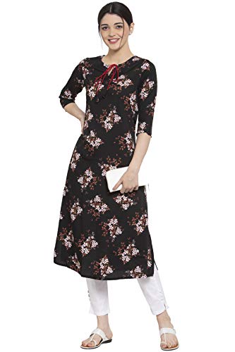 Image of ALC Creation Women's Crepe Skinny Kurta