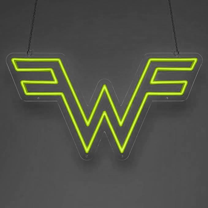 Weezer Amazon Exclusive Green Neon Sign