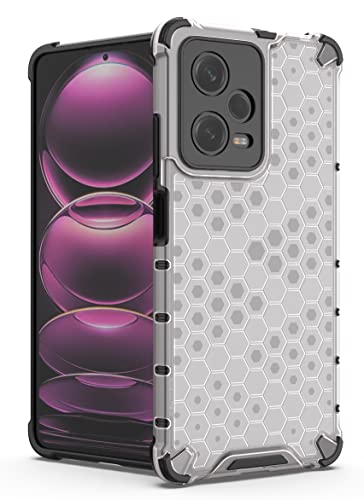 Image of Glasgow Back Case Cover Designed for [ Mi Redmi Note 12 Pro 5G ] - Transparent