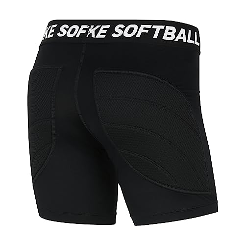 Nike Girls Big Kids Df Softball Slider Shorts #TOP1
