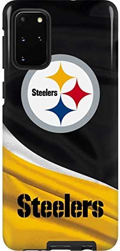 Skinit Pro Phone Case Compatible with Galaxy S20 Plus - Officially Licensed NFL Pittsburgh Steelers Design