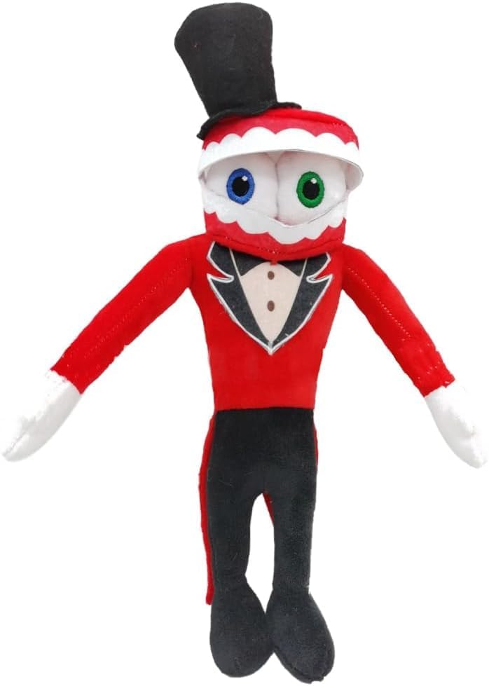 Miniatura 1 de The Amazing - Peluche de circo digital, regalo de juguete de peluche de Caine de 9.8 pulgadas, linda muñeca de peluche para niños y adultos,