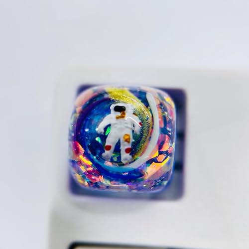 Image of Custom Keycap Astronaut Keycap for MX Mechanical Keyboard Unique Gifts for Friend - 4