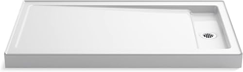 Kohler K-9178-0 9178-0 RECEPTOR W/RH CTR DRN, 60X34, 4.50 x 34.00 x 60.00 pulgadas, blanco