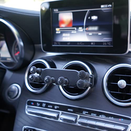 X-Rnio Car Phone Holder Mount Compatible with Mercedes Benz C-Class, E-Class,S-Class,B-Class,A-Class GLC/GLE/GLS/GLB/GLA-Class 2016-2023 & Mini Cooper, Mercedes Benz Accessories