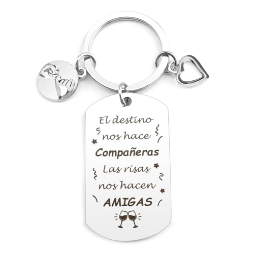 Hisxierng Regalos Originales Para Mujer Colegas Amiga Llavero Regalos Colegas Compañera Regalos Despedida Trabajo Regalo Despedida Regalo Amiga Cumpleaños Regalo Amigas Regalo Amigos Para Colegas
