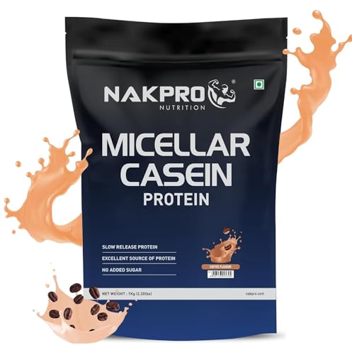 Green Velly 100% Micellar Casein Protein Supplement |24g Protein, 9.5g EAAs, 4.63g BCAAs| Slow Absorbing Micellar Casein Protein