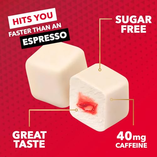 First Energy Caffeine Gum Variety Pack, Sugar-Free, Fast-Acting Focus & Energy, (3 Fresh Mint, 3 Sweet Mint) 6 Count (Pack of 1)