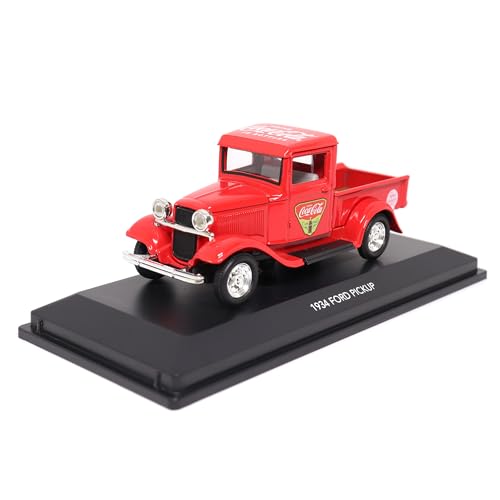 Modelo 1:43 Ford Pick-Up 1934 Coca-Cola Motor City Classics miniatura 2