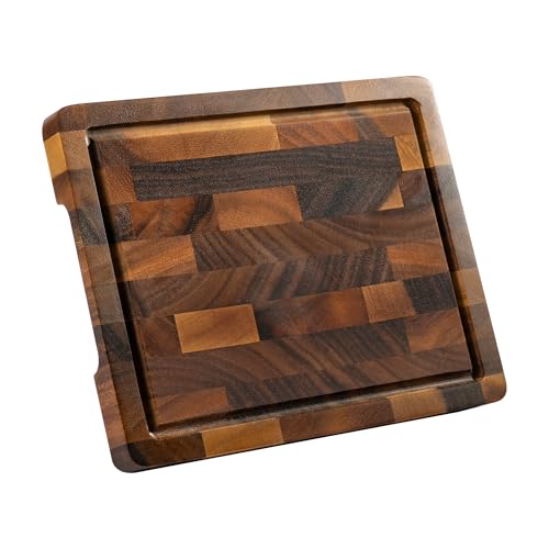 Tabla de Cortar Mini de Madera de Nogal 25x20x2 cm miniatura 1