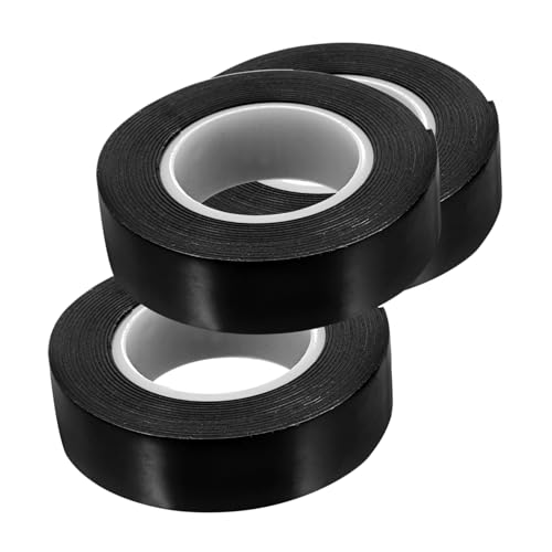 Gadpiparty 3 rollos Cinta Aislante Autoadhesiva de Goma Vulcanizada Resistente al Calor para Reparación Eléctrica y Sellado Cinta Eléctrica Duradera para Cableado y Aislamiento Interior