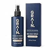 Grain Sea Salt Spray for Men | Texturizing and Volumizing Sea Salt Spray for Hair | Lightweight...