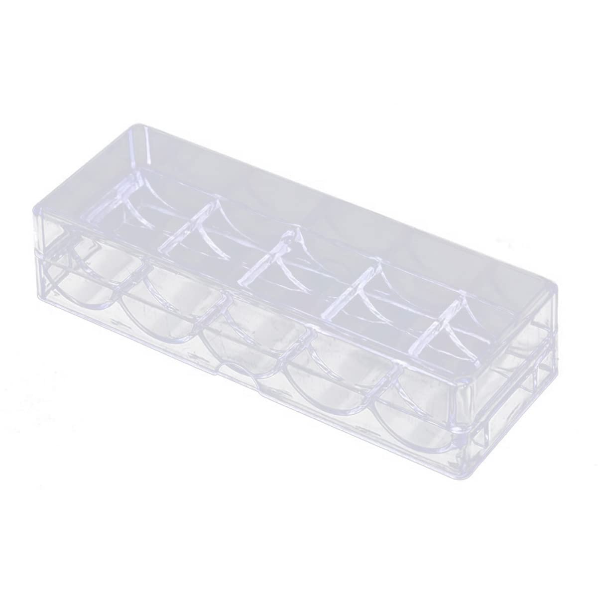 Cabilock 3 STK Chip-Rack Herausfordernde Münzanzeige Halter Für Spielchips Chipträger Jetons Behälter Für Sammelbehälter Für Münzen -chip-Fach Esstisch Cd Acryl