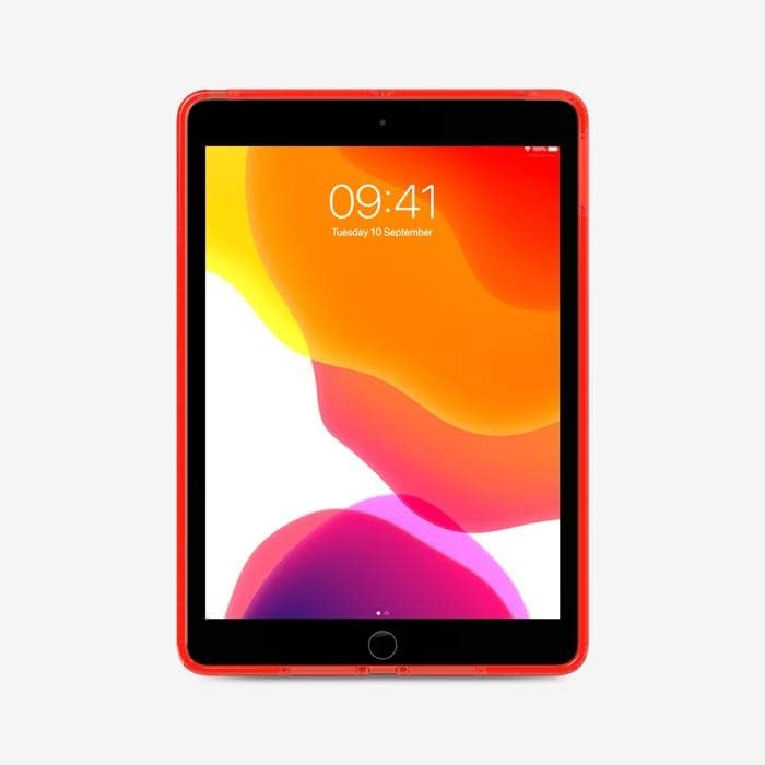 Tech21 Evo Play2 with Pencil Holder for iPad 7th/8th/9th Gen - Protective iPad Case with Impact Protection Red - Image 3