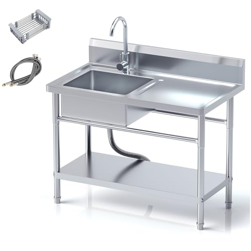EHVCISTQ Stainless Steel Utility Sink