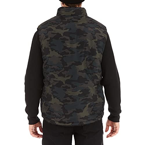 Image of Smith's Workwear Men's Printed Sherpa Lined Vest