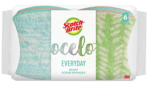 ocelo No Scratch Scrub Sponge 6-Count (Pack of 2)