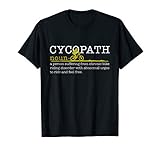 Mens Cycopath T-Shirt Mountain Bike Funny MTB Biker Biking Gift