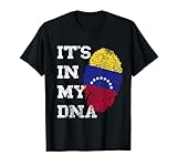 Venezuelan Roots Venezuela-Flagge mit 7 Sternen T-Shirt