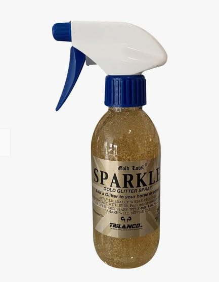 Gold Label Sparkle Glitter Spray 250ml - Ideal for 1/4 marker (Gold)