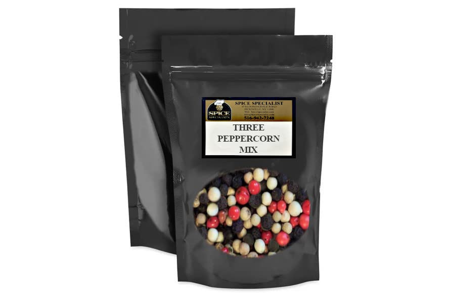 Three Peppercorn Blend - 8 oz. - Bolsa resellable con ventana ovalada - KOSHER