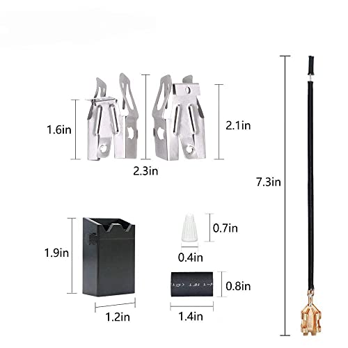 330031 Range Burner Receptacle Kit -Replacement Parts For Range/Stove Replaces 814399,5303935058(4 Pack) #TOP4