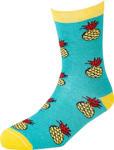 Image of RC. ROYAL CLASS Boys & Girls Calf Length Soft Cotton Multicolored Socks For Kids (Pack of 5 Pairs)