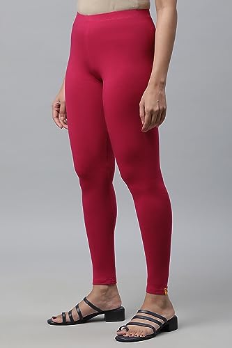 Image of Aurelia Cotton Skinny Lycra Strechable Pants for Women | Ankle Length Leggings for Women | Cotton Leggings for Women | Lycra Leggings for Women | Leggings for Women