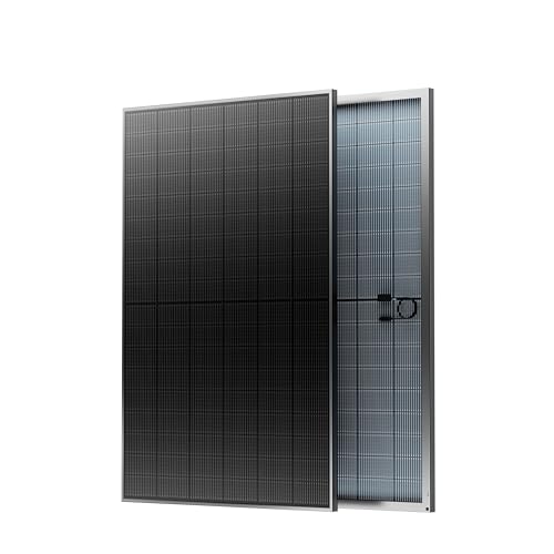 860 watt Bifacial Solar Panels UL61730 Certified 2PCS 430W 24V/48V High Efficiency Solar Panel with A+ Grade Solar Cells for Residential Farm Garden Off Grid Home
