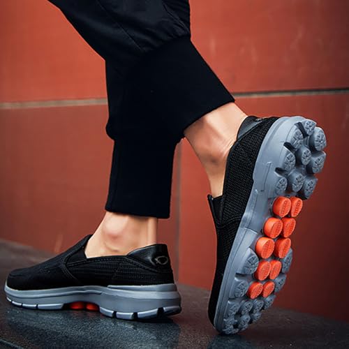 Men's Orthopedic Hiking Loafers Slip-On Casual Outdoor Non-Slip Tennis Sneakers Comfortable Lightweight Walking Shoes4