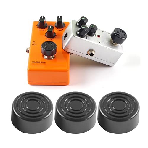 HUIOP 3pcs Footswitch Topper Protector Pare-Chocs ABS pour pédale d’effet Guitare Noir,Protecteur de pédale - Les Beatles, Paul McCartney, John Lennon, RIngo Starr, George Harrison HUIOP 3pcs Footswitch Topper Protector Pare-Chocs ABS pour pédale d'effet Guitare Noir,Protecteur de pédale – Image 4
