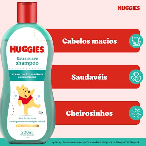 Huggies Extra Suave - Shampoo Infantil, 600ml